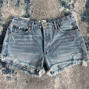 NEW AGOLDE parker vintage cutoff shorts in swapmeet sz 29